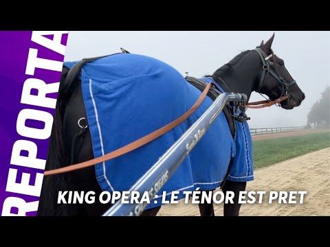 WILLIAM BIGEON PRÉPARE KING OPERA POUR LE PRIX TÉNOR DE BAUNE AMERIQUE RACES Q4