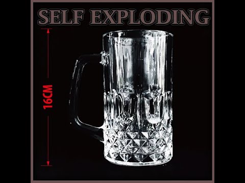 Voir la vidéo Self Exploding Drinking Glass 13.5 cm - Wance