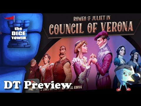 "Council of Verona 3rd Edition" a Dice Tower Preview - with Mark Streed