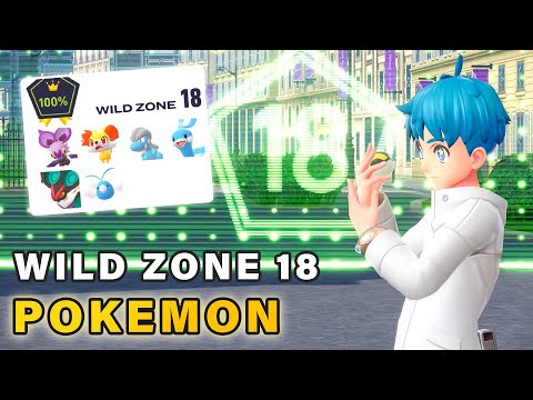 How to find All Pokemon in Wild Zone 18 ► Pokemon Legends ZA