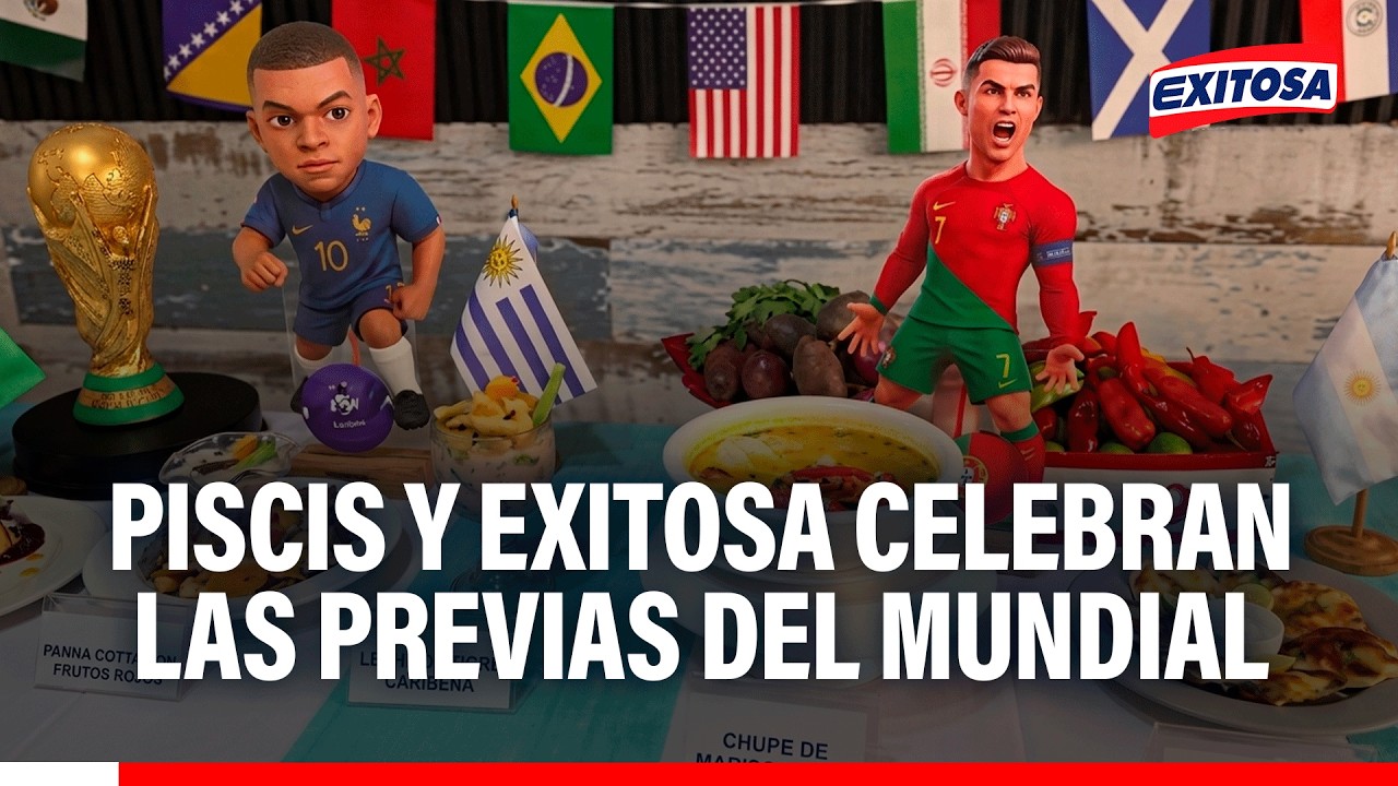 🔴🔵 Piscis y Exitosa celebran las previas del Mundial premiando a nuestros oyentes