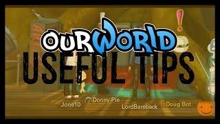 ourworld | 69 tips, tricks, and secrets (with random bits of Donny Pie humor)