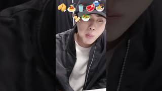 Download lagu Jin🍝🍲🍢🥗🍹🥓.. Asmr eating challenge 😀 Mukbang challenge 💜requesting video 😉 #bts #jin #asmr #mukbang mp3