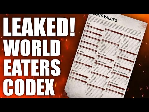 *NEW* WORLD EATERS POINTS COSTS