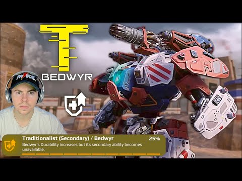 This Is INSANE... Bedwyr Becomes TRADITIONALIST On The Live Server - TANK | War Robots