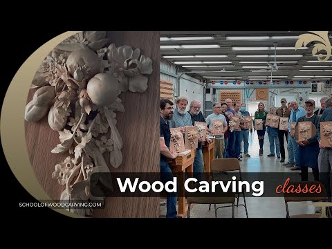 Master the Art of Woodcarving: Classes & Workshops with Alexander Grabovetskiy at Marc Adams School