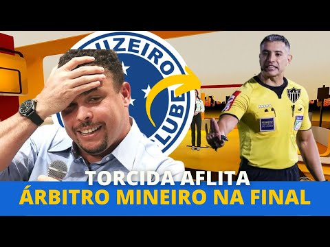 BOMBA! FMF ESCOLHE ÁRBITRO MINEIRO PARA APITAR A FINAL! NOTICIAS DO CRUZEIRO HOJE