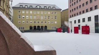 Alto Adige, il video delle nevicate, chiusa l'A22 sul versante austriaco: «Camion bloccati»