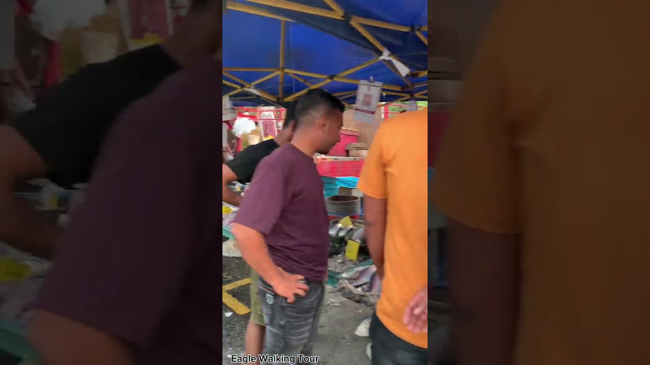Pasar basah selangor #travel #pasarpagi #pasarmalam