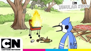 Mordecai & Rigby’s DEADLIEST Snacks! 🥪💀 Food Challenge | Regular Show | Cartoon Network UK