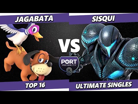 Port Priority 9 - Jagabata (Duck Hunt) Vs. Sisqui (Dark Samus) Smash Ultimate - SSBU