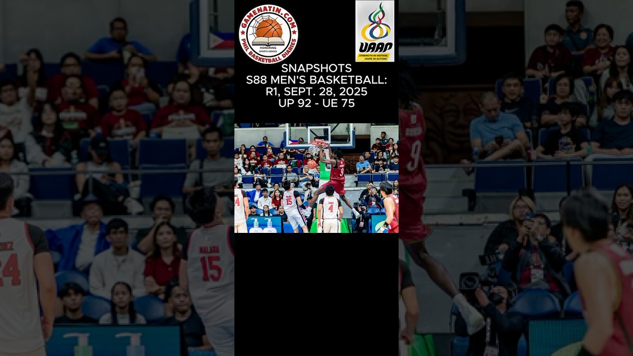 Snapshots: Men's Basketball - UP 92 - UE 75