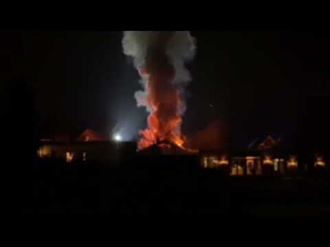 SE VIDEO: VOLDSOM BRAND I VILLA I VÆRLØSE