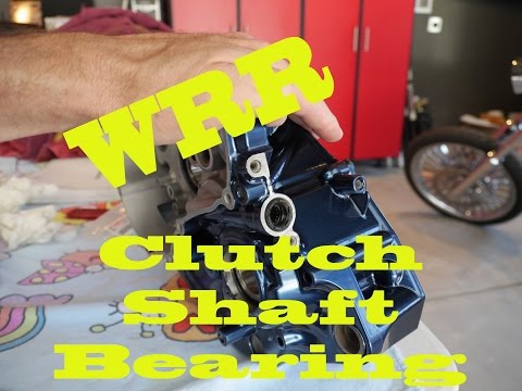 How to Replace a Clutch Shaft Bearing - WR250R
