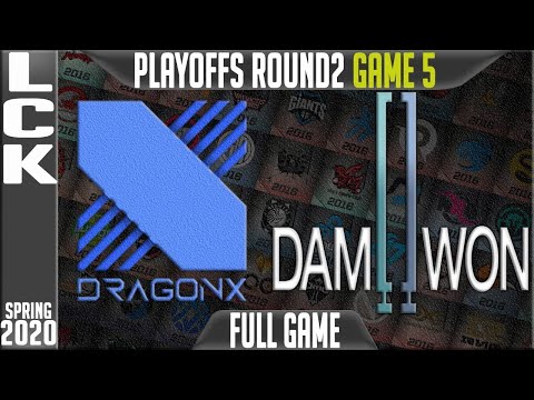 LCK Spring 2020 Playoffs Round 2  |  DRX vs DWG G5 | DragonX vs Damwon Gaming Game 5 Full  |