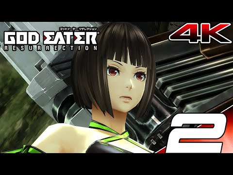 GOD EATER RESURRECTION Gameplay Walkthrough Part 2 - Moon in the Welkin & Alisa Joins (4K 60FPS)