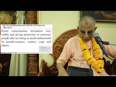SB [4.28.31] | The False Babas vs Real Saints | His Grace Sundar Gopal Prabhu