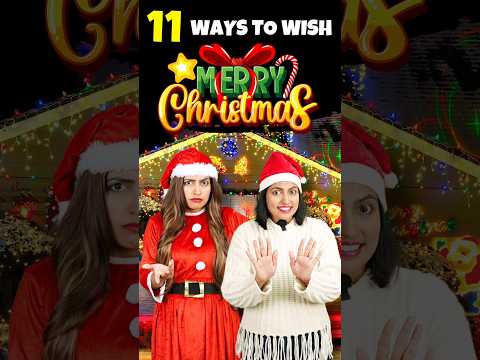 11 Ways to Wish Merry Christmas  Learn Spoken English  Kanchan Keshari English Connection #shorts
