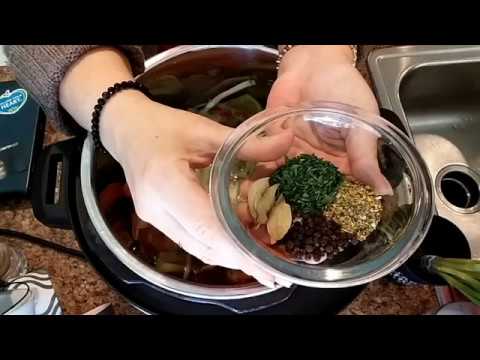 Instant Pot Recipe......Vegetable Stock or Broth...Salt free