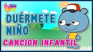 ♫♪ DUÉRMETE NIÑO ♫♪ canción infantil completa con dibujos animados