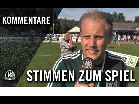 Die Stimmen zum Spiel | Vorwärts Spoho 98 – Alemannia Aachen (Finale, FVM-Frauenpokal 2017/18)
