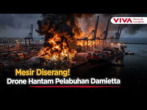 Situasi Makin Memanas! Pelabuhan Iran Dihantam Drone