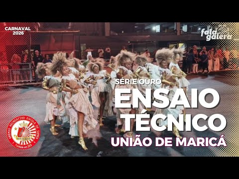 UNIÃO DE MARICÁ 2026 | ENSAIO TÉCNICO 