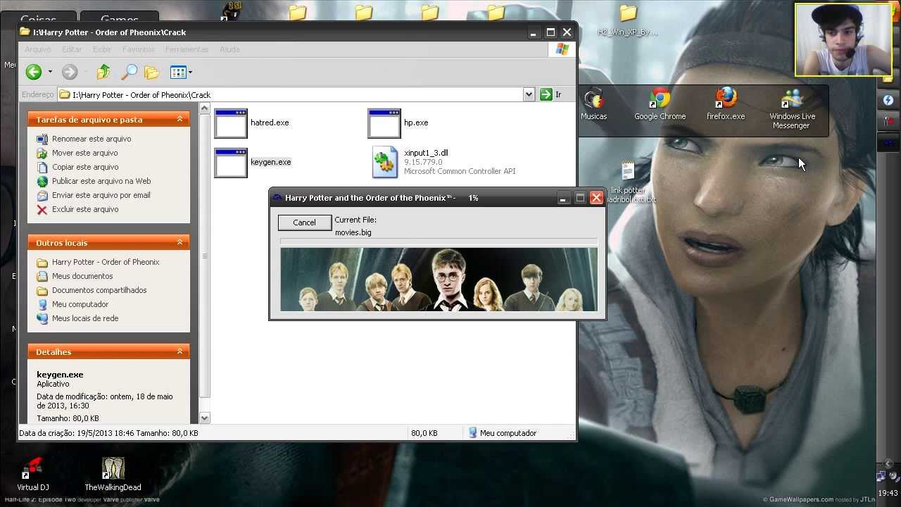 Harry Potter e a Ordem da Fênix PC - Baixando, instalando e testando (2 formas de instalar)