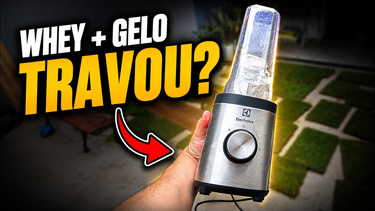 Miniatura da avaliação em vídeo de Liquidificador Portátil Electrolux Sport Blender BSE20 220V Inox