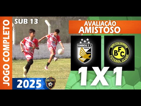COMERCIAL 1X1 BOLEIRINHOS  |  SUB 13 - AMISTOSO (AVALIAÇÃO) 2025