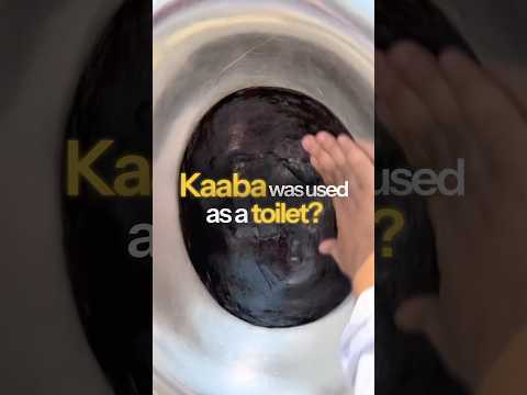Black Stone Of Kaaba 🕋 Was Used As A Toilet
