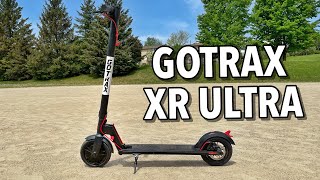 GOTRAX XR Ultra Electric Scooter Review - Great Budget Friendly Scooter