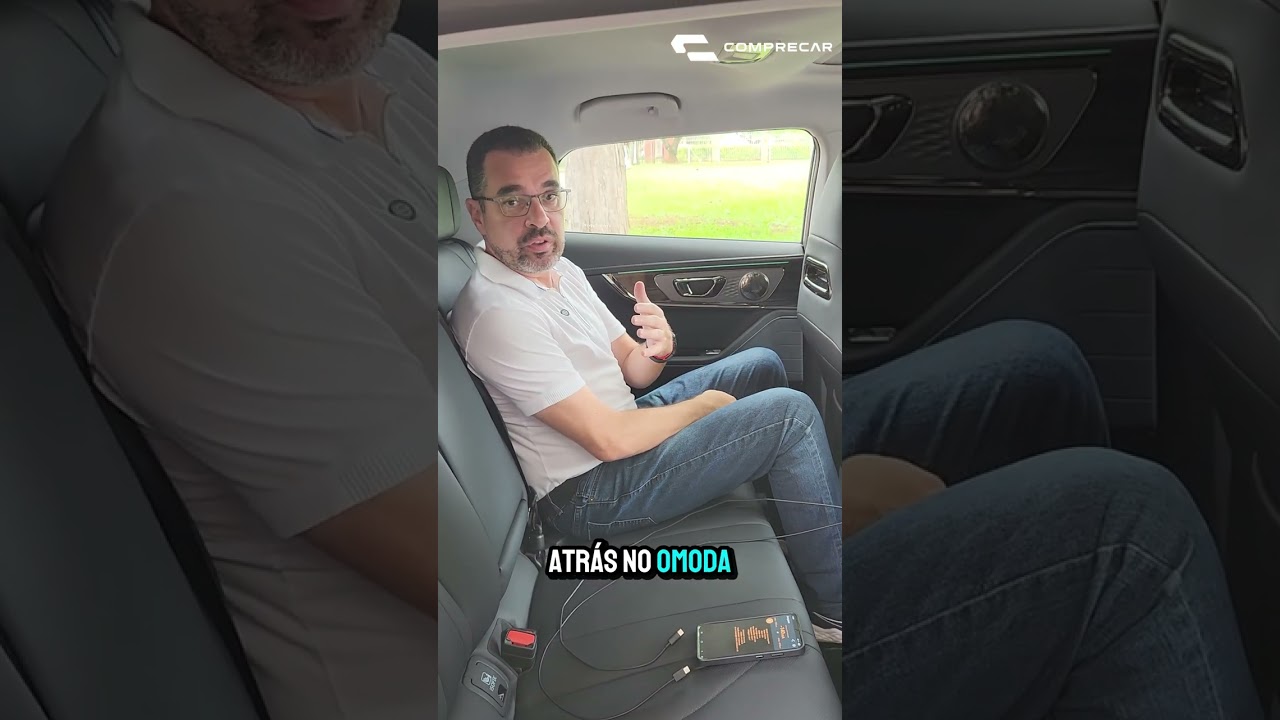 Omoda 5 - detalhes do interior do carro