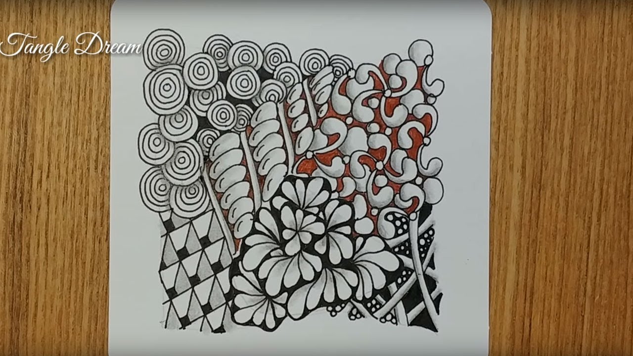 ZENTANGLE ® ZIA