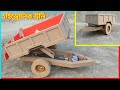 How To Make Hydraulic System Tractor Trolley By Cardboard At Home কার্ডবোর্ড ত