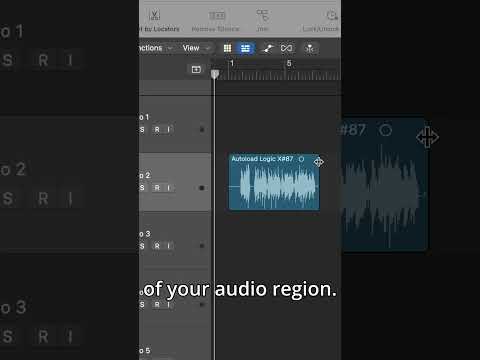 Logic Pro Hacks: Enable Easy Fades for Audio #logicprotips, #logicpro