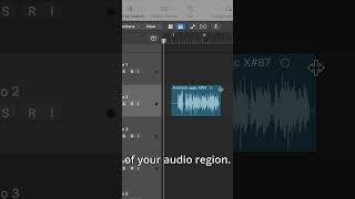 Logic Pro Hacks: Enable Easy Fades for Audio #logicprotips, #logicpro