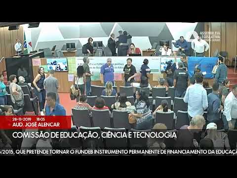 PEC 015/15 - Assembleia Legislativa de Minas Gerais - Fundeb - 28/11/19