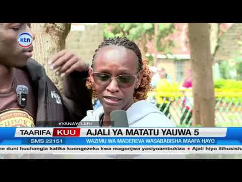 Watu watano wafariki katika ajali ya nganya Nairobi–Komarock