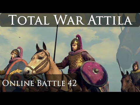 Total War Attila Online Battle Video 42 Rome vs Sands