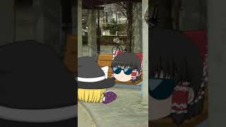【ゆっくり茶番】霊夢のお金をパクる魔理沙　#shorts