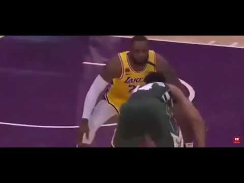 LeBron James bully’s Giannis Antetokounmpo