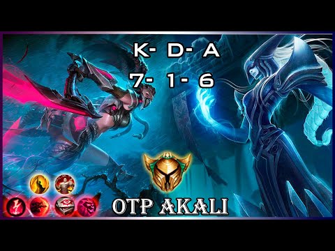 OTP Akali vs Lissandra Mid Rank Flex Season 9