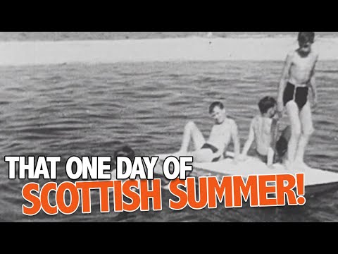 A Rare Sunny Day In Scotland | Raiders Of The Lost Archive | BBC Scotland