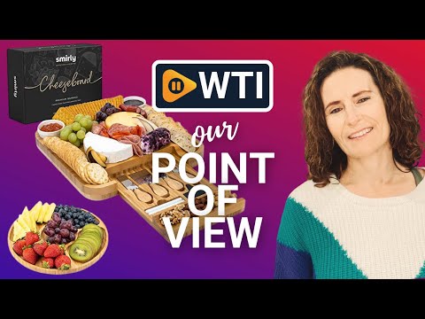 SMIRLY Cheese Board and Knife Set - WTI product video review