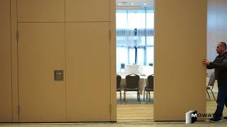 Operable Partition Walls, Movable wall, Mowatec Hareketli Bölme Panelleri çalışm