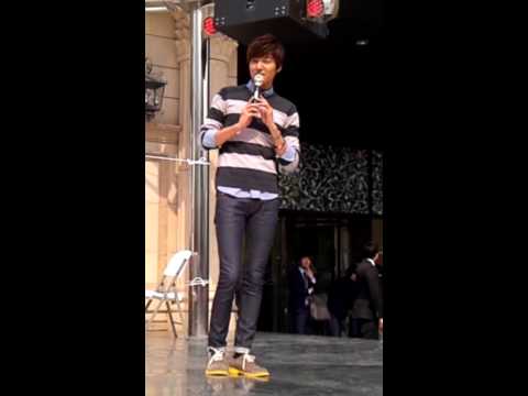 Lee Min Ho Trugen fansign@130428 - 3