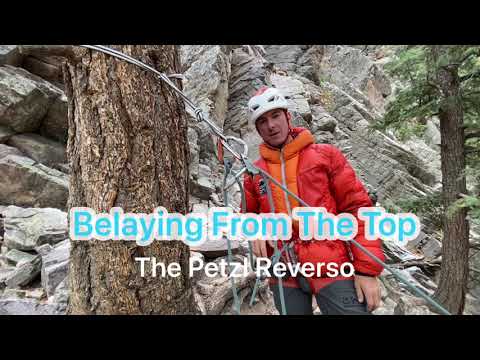 Top Belay using a Petzl Reverso