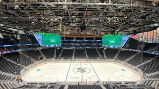 POV Walkthrough of Climate Pledge Arena Tour 4K Ultra HD 60FPS Seattle Kraken Views of Seats Atrium