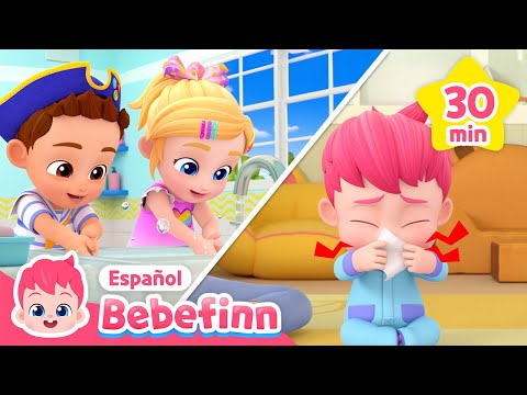 ¡Usemos Buenos Modales en Todos los Lugares! | Hábitos Saludables | Bebefinn Canciones Infantiles